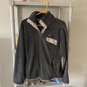 Gray Patagonia Fleece